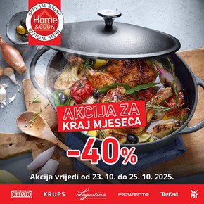 AKCIJA ZA KRAJ MJESECA u Home & Cook